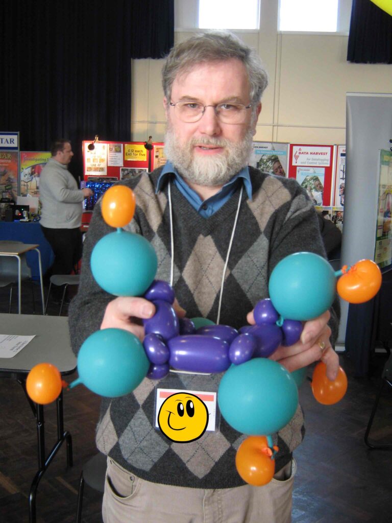 A Molecule made out of balloons